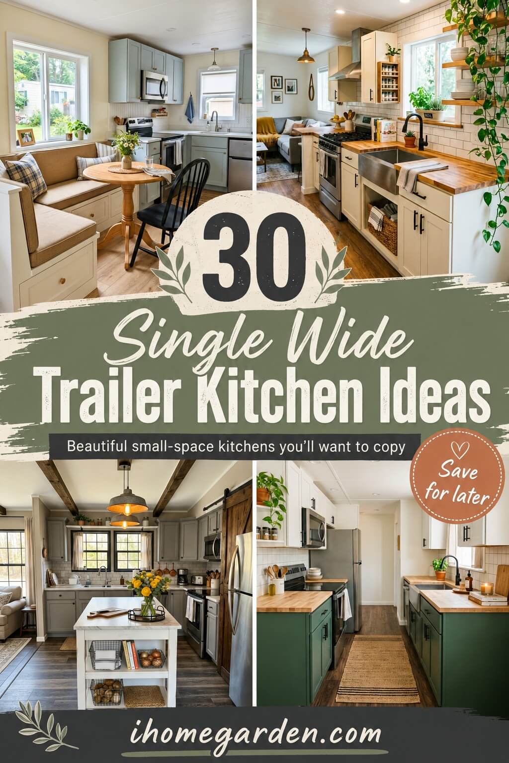 30 Single Wide Trailer Kitchen Ideas