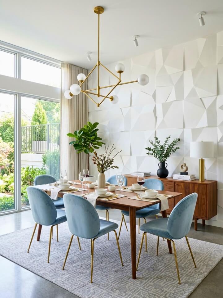 3d textured panels for depth and style
