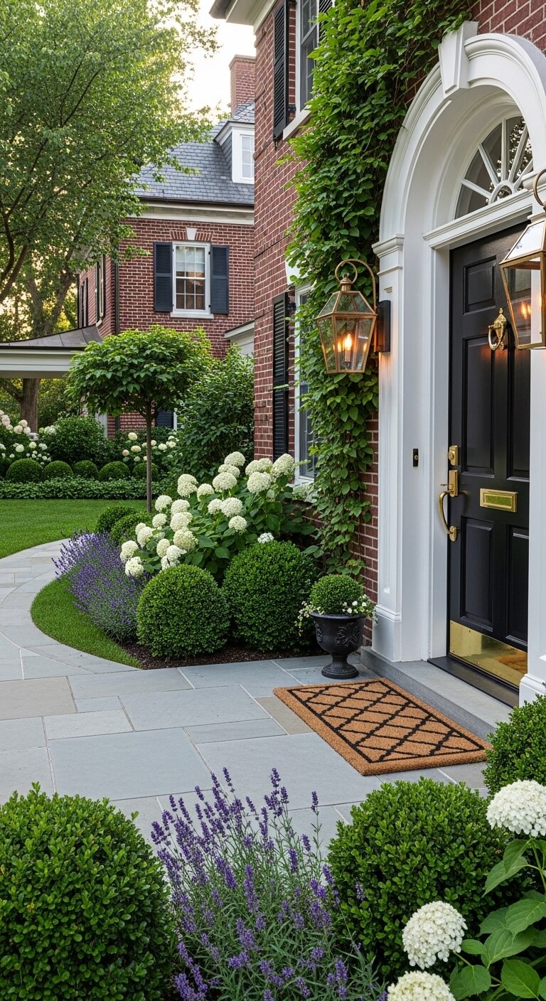 Why Brass Hardware Makes a Matte Black Door Look Expensive