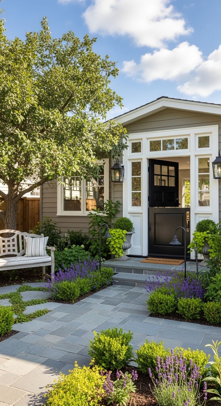 Why a Black Dutch Door Is the Most Charming Entry You Can Choose