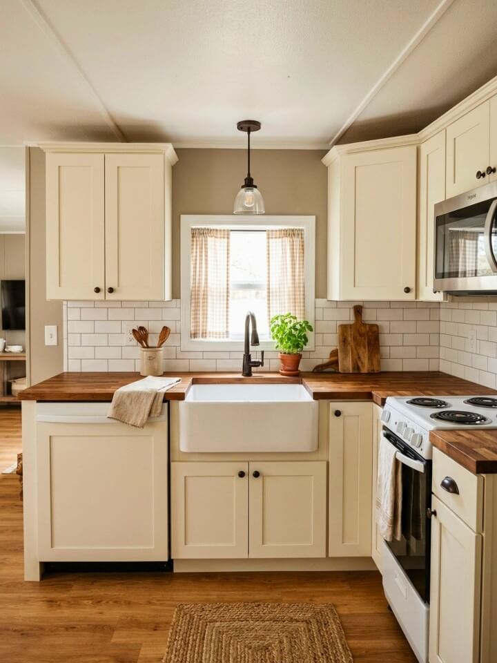 a farmhouse sink that becomes a practical focal point