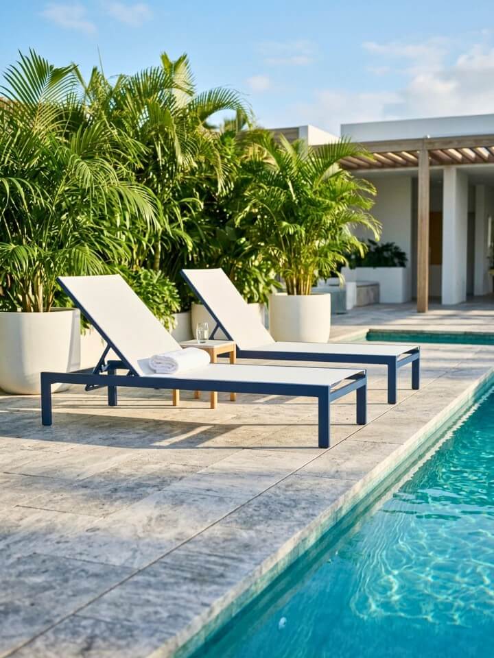 adjustable chaise lounges with maximum comfort