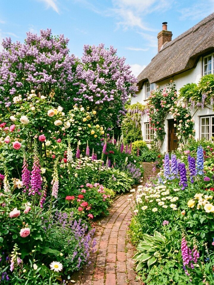 cottage garden flowers for a colorful yard