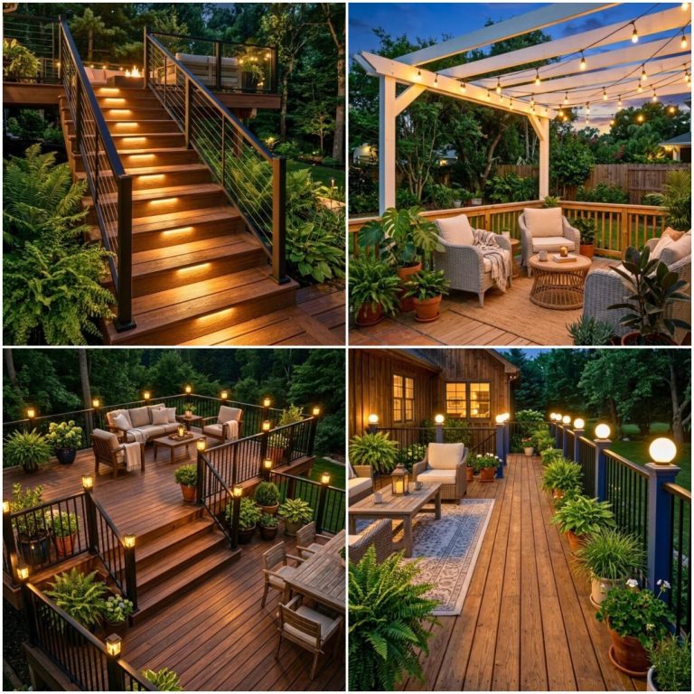 deck lighting ideas