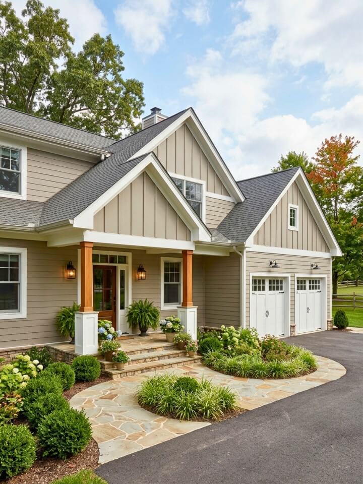 gable accent siding for extra exterior detail