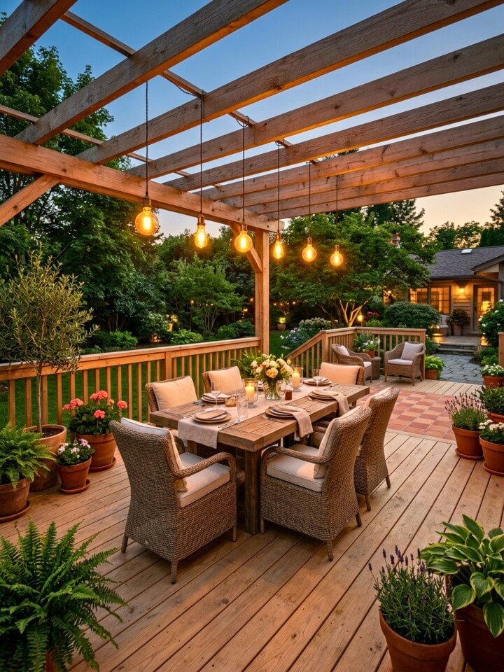 hanging pendant lights over dining areas