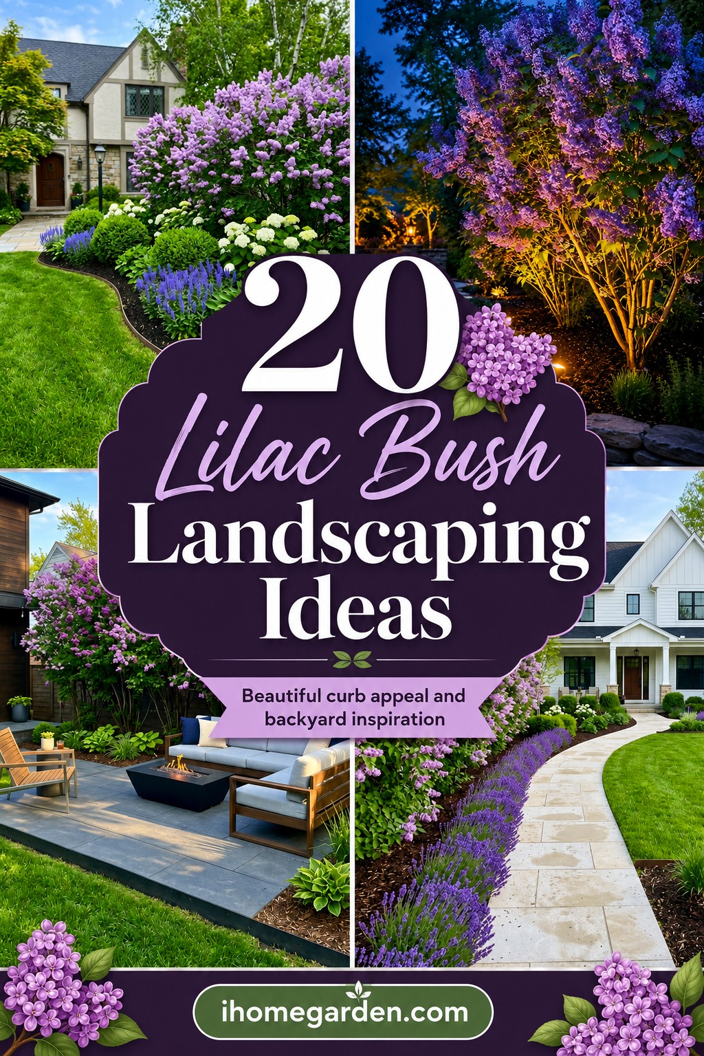 lilac bush landscaping ideas to try