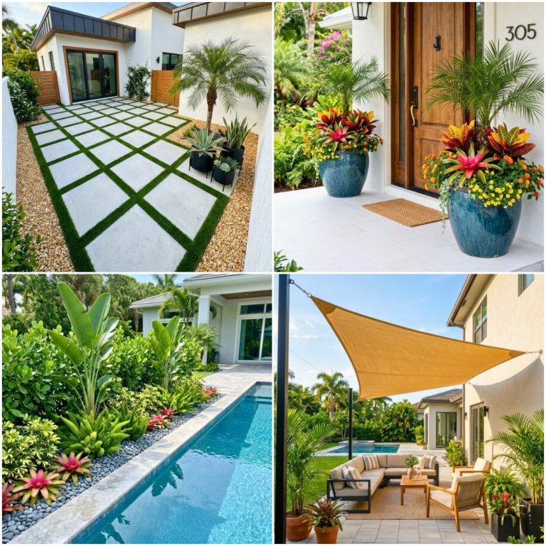 low maintenance florida landscaping ideas