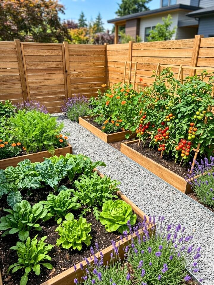 modular panel garden fence for expansion