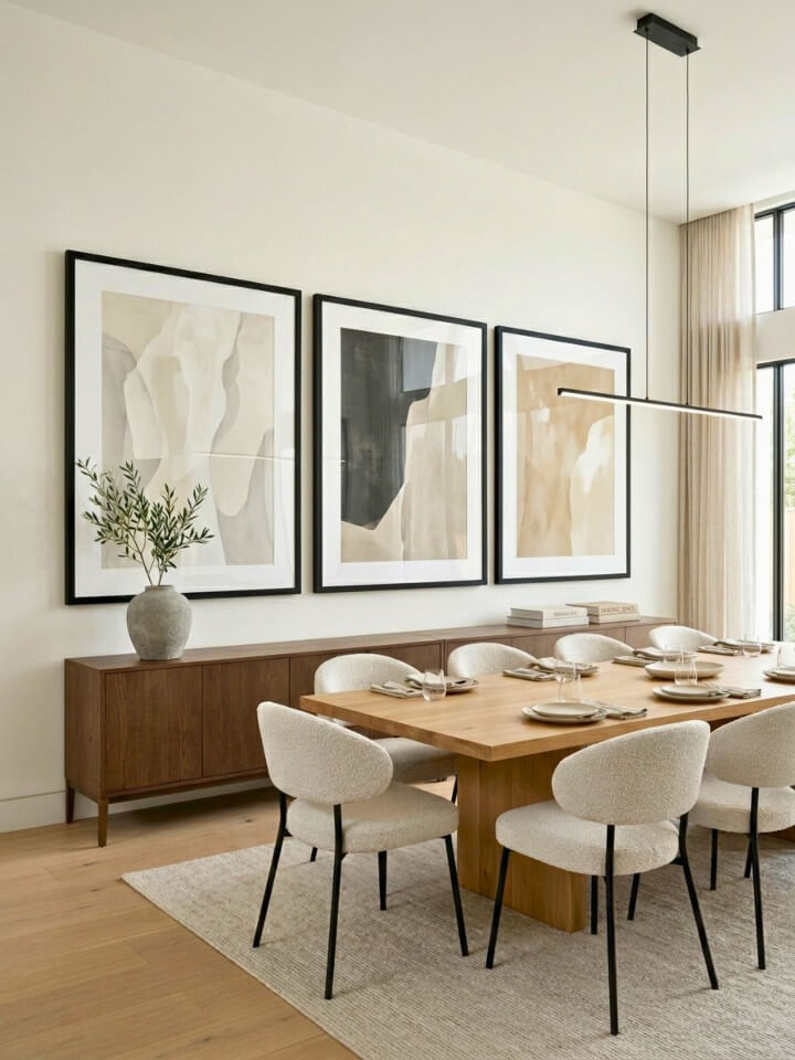 oversized wall art for a bold display