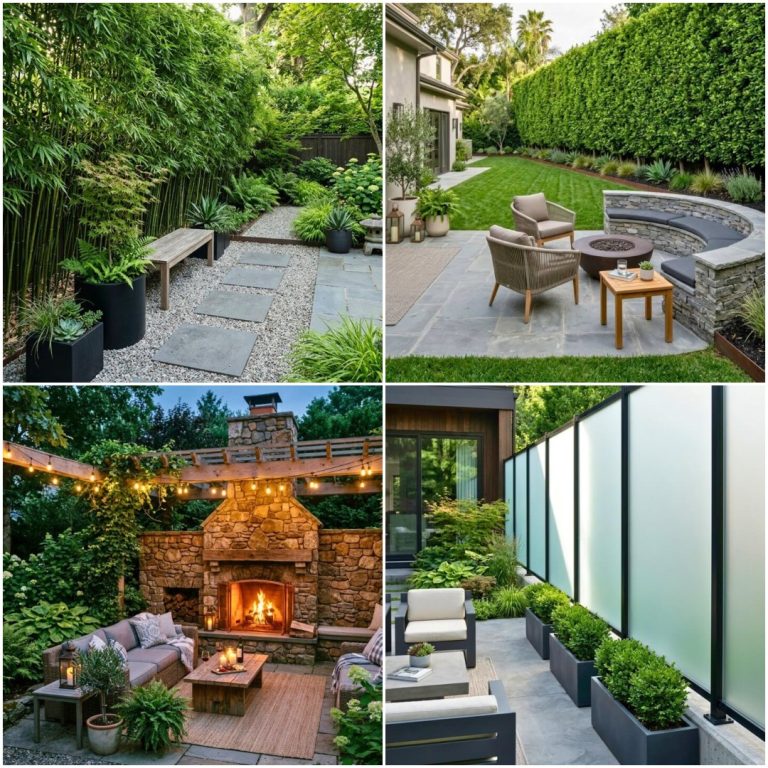 privacy landscaping ideas