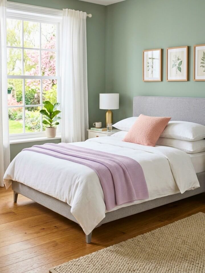 refresh your bedroom with crisp white bedding