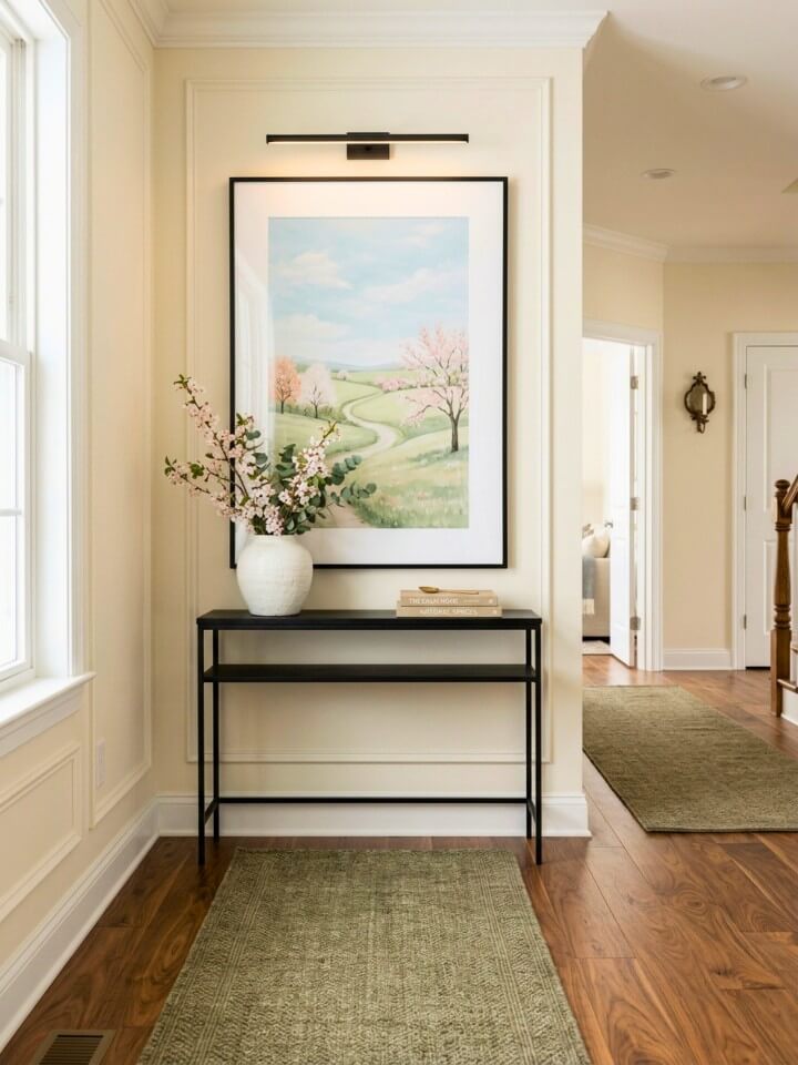 refresh your walls with soft spring artwork