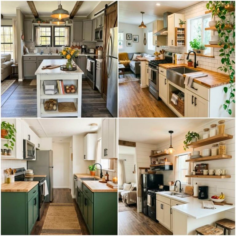 single wide trailer kitchen ideas