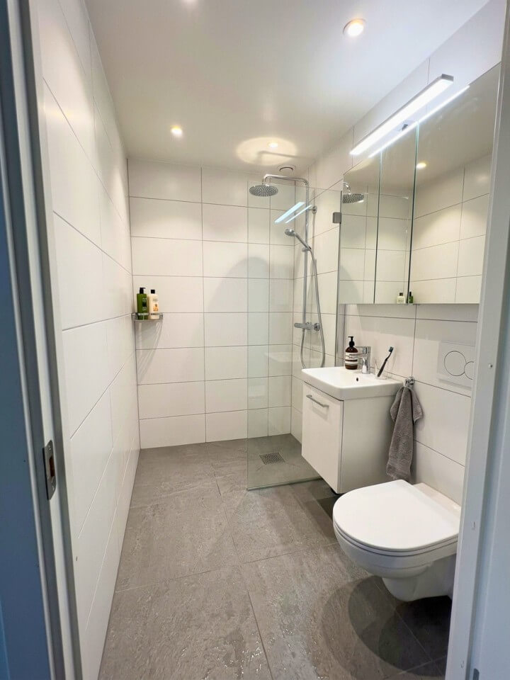 small bathroom wet room shower layout