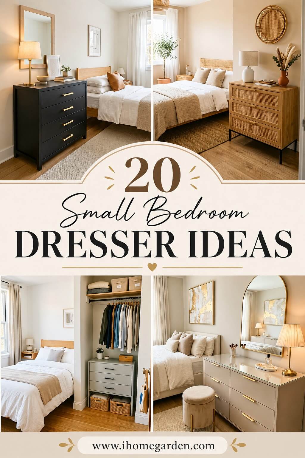 small bedroom dresser ideas