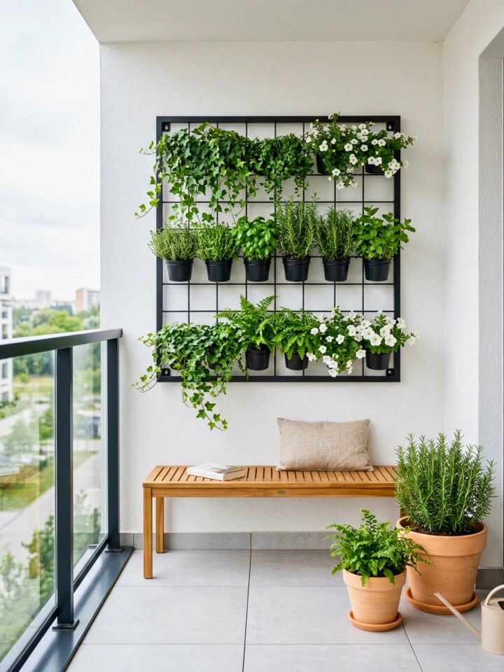 vertical garden ideas in a small outdoor space