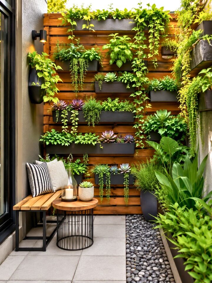 vertical garden to maximize your space