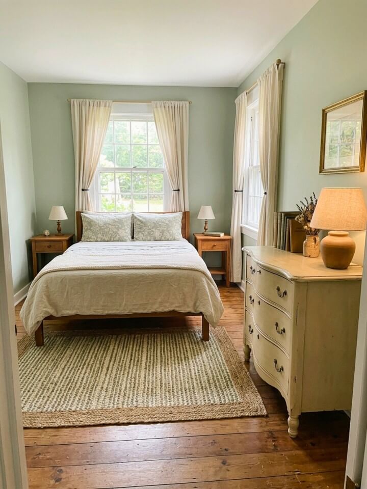 vintage dresser with classic character