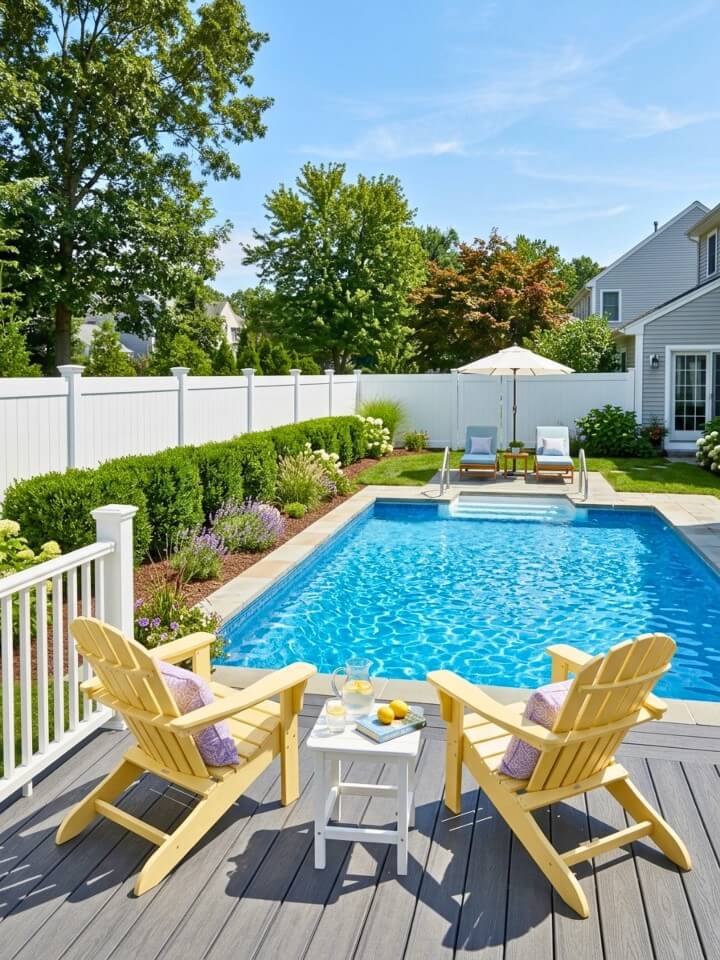 vinyl privacy fence for suburban yards