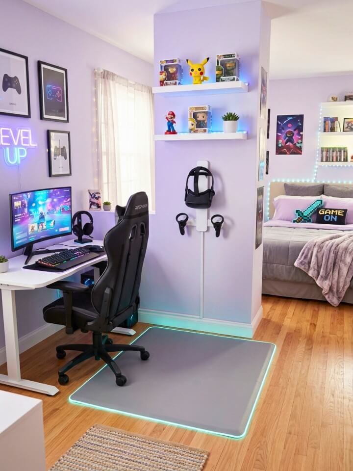 vr gaming corner design for immersive play