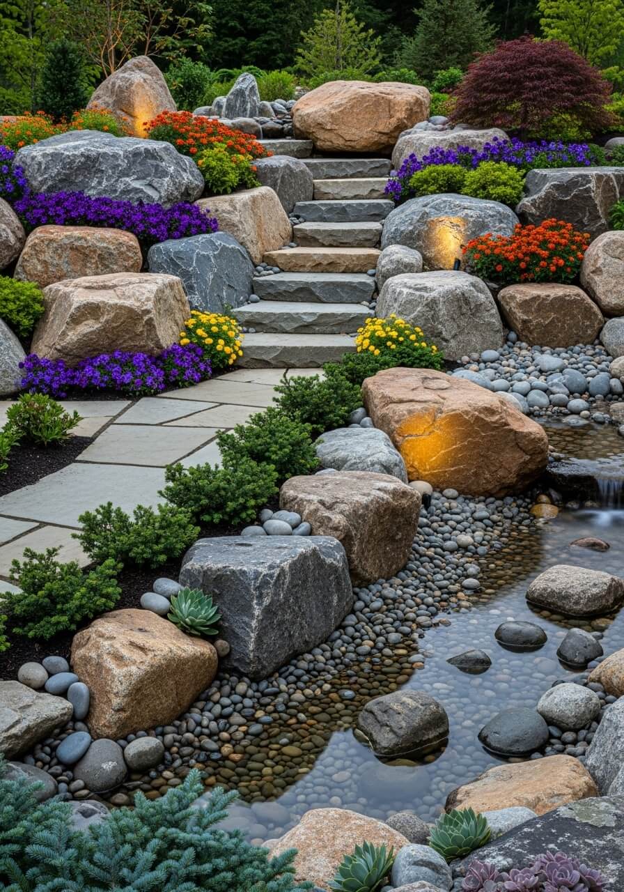 Boulders in landscape design 202605311208
