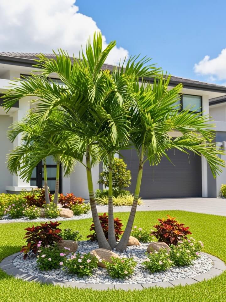 Small Palm Clusters for Lush Appeal