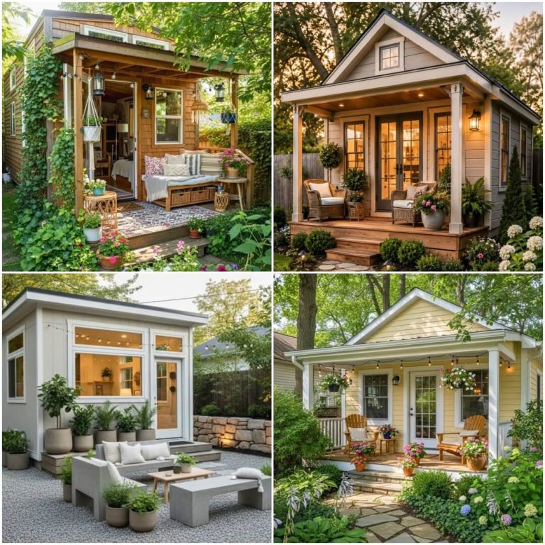 adorable backyard tiny house ideas