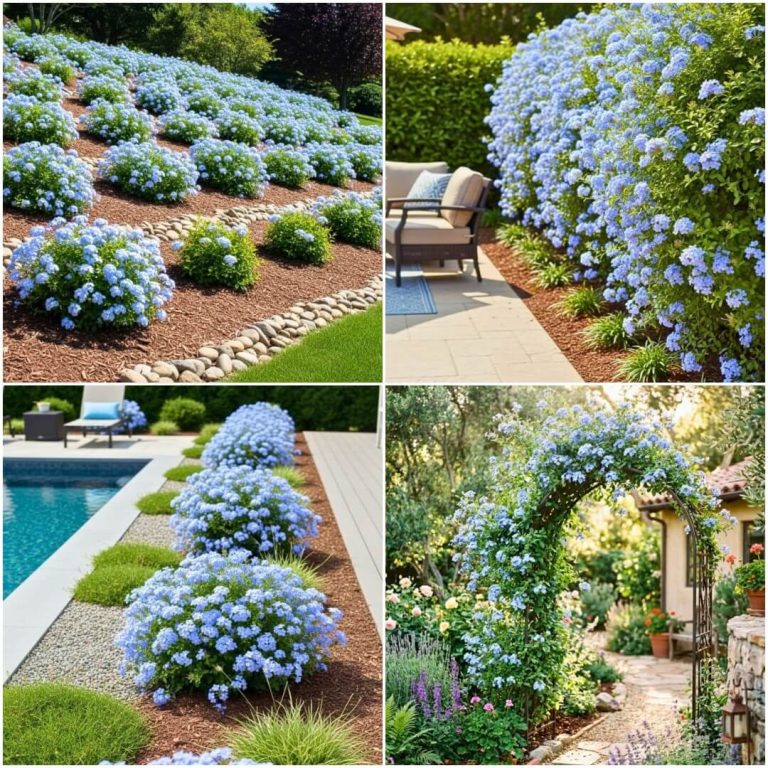 appealing plumbago landscaping ideas