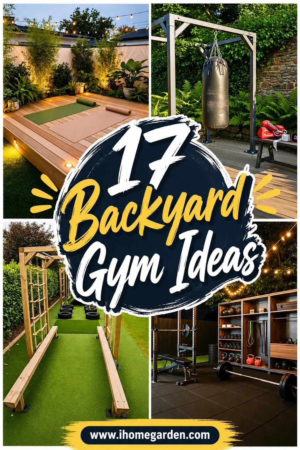 backyard gym ideas