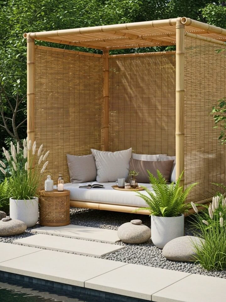 bamboo zen garden lounge