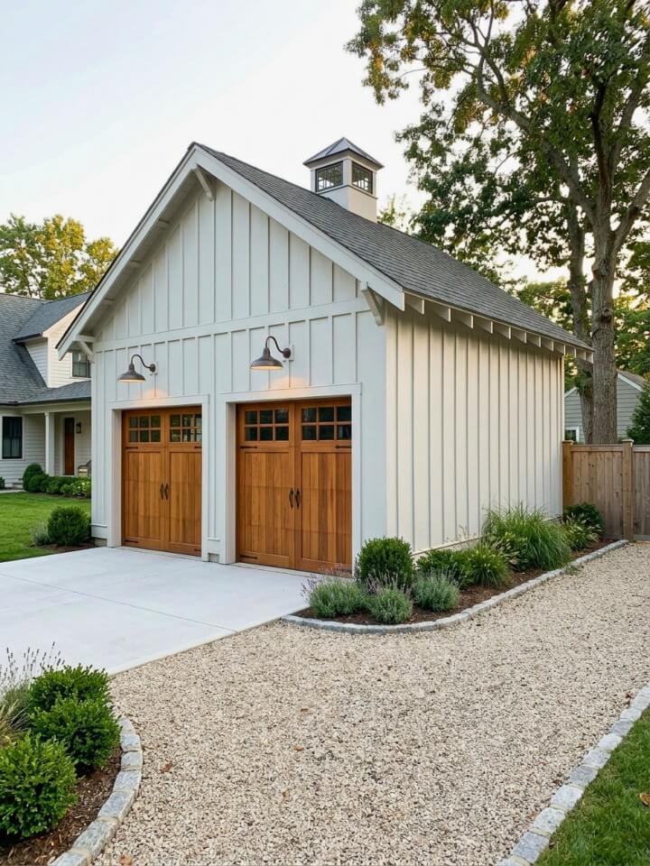 board and batten garage siding design