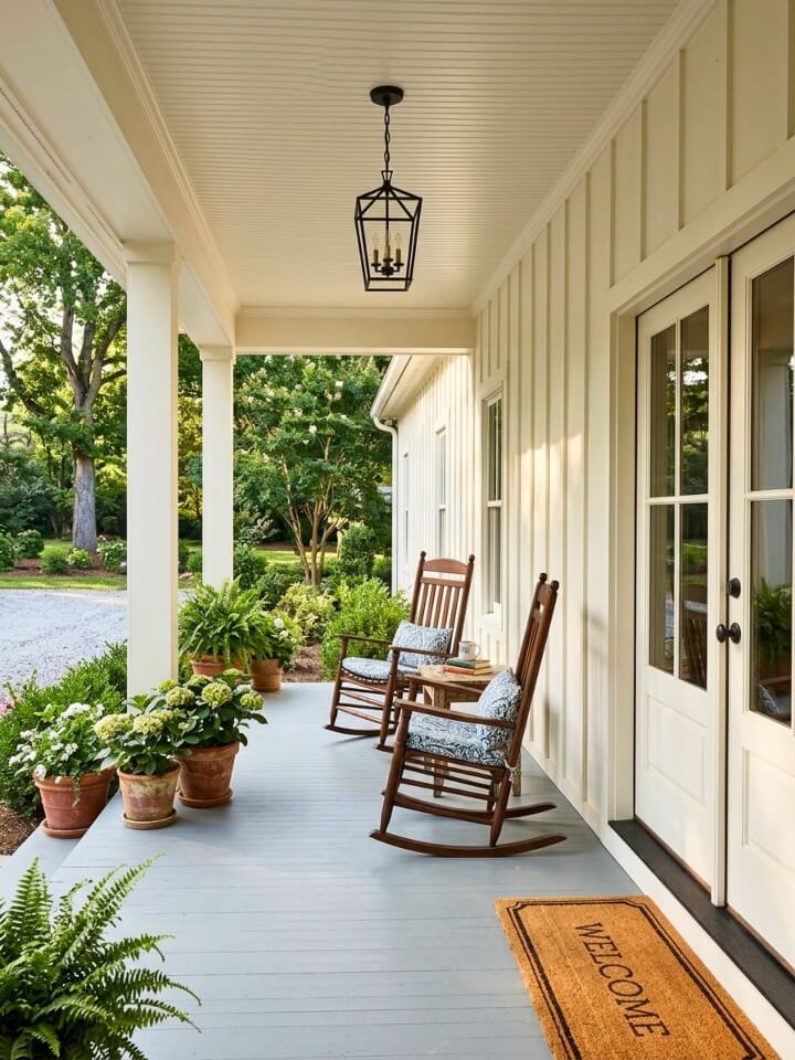 board and batten porch siding design