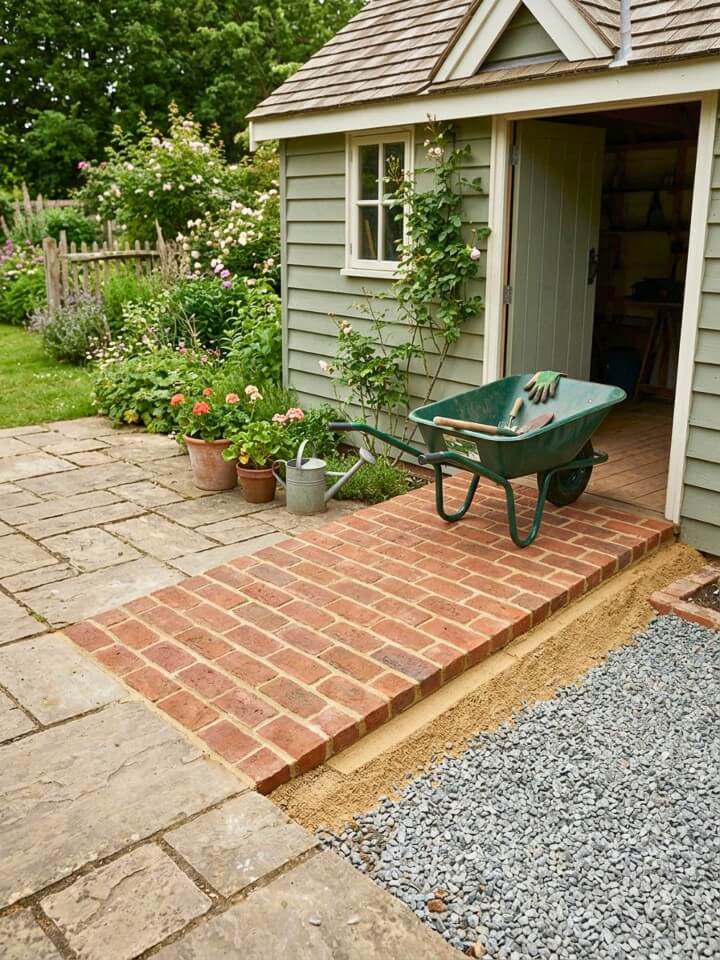 brick shed ramp idea