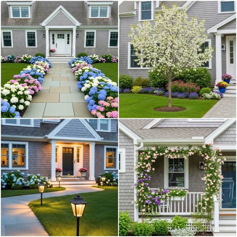 cape cod front yard landscaping