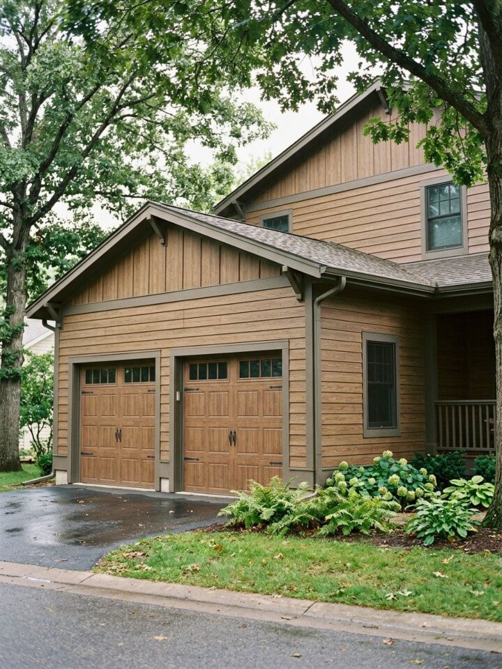 composite wood siding moisture resistant exterior