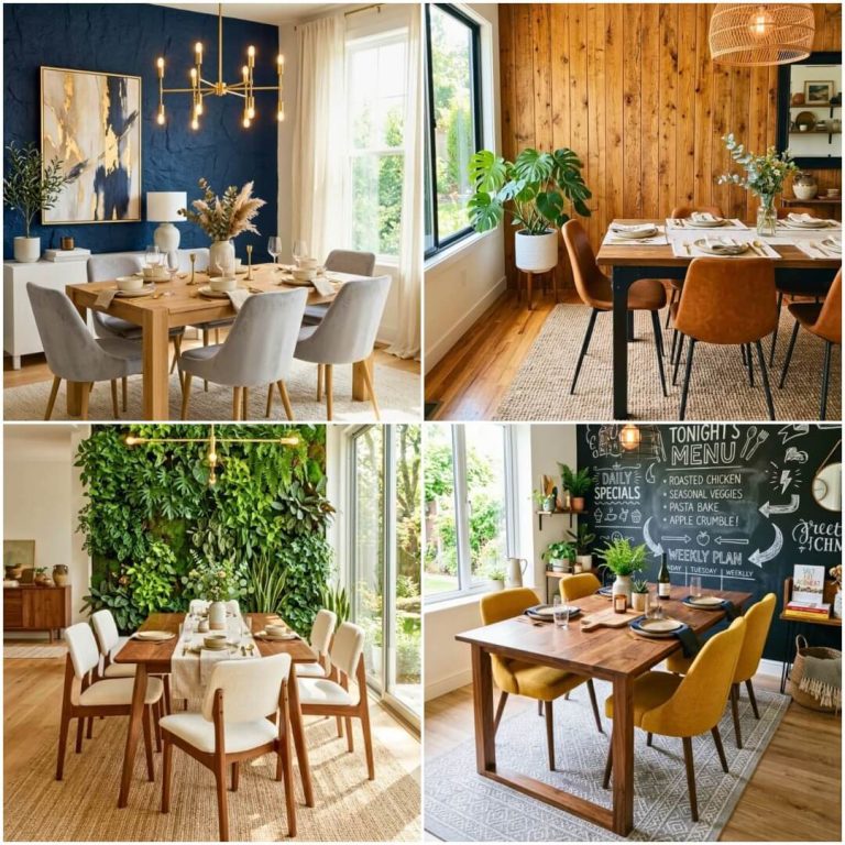cool dining room accent wall ideas