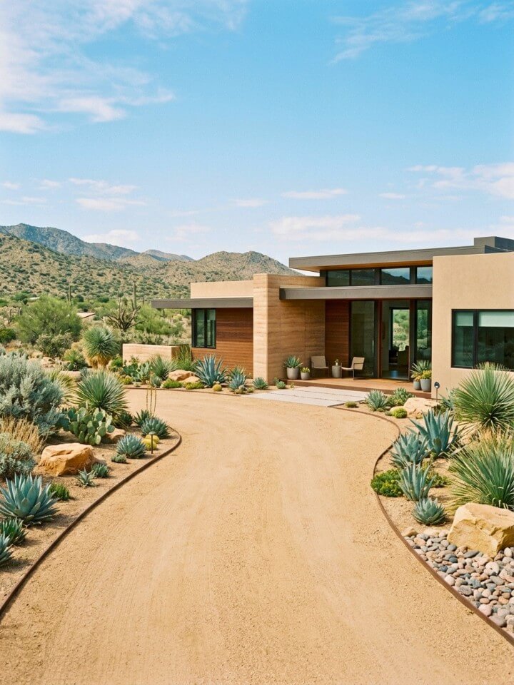 decomposed granite driveway ideas