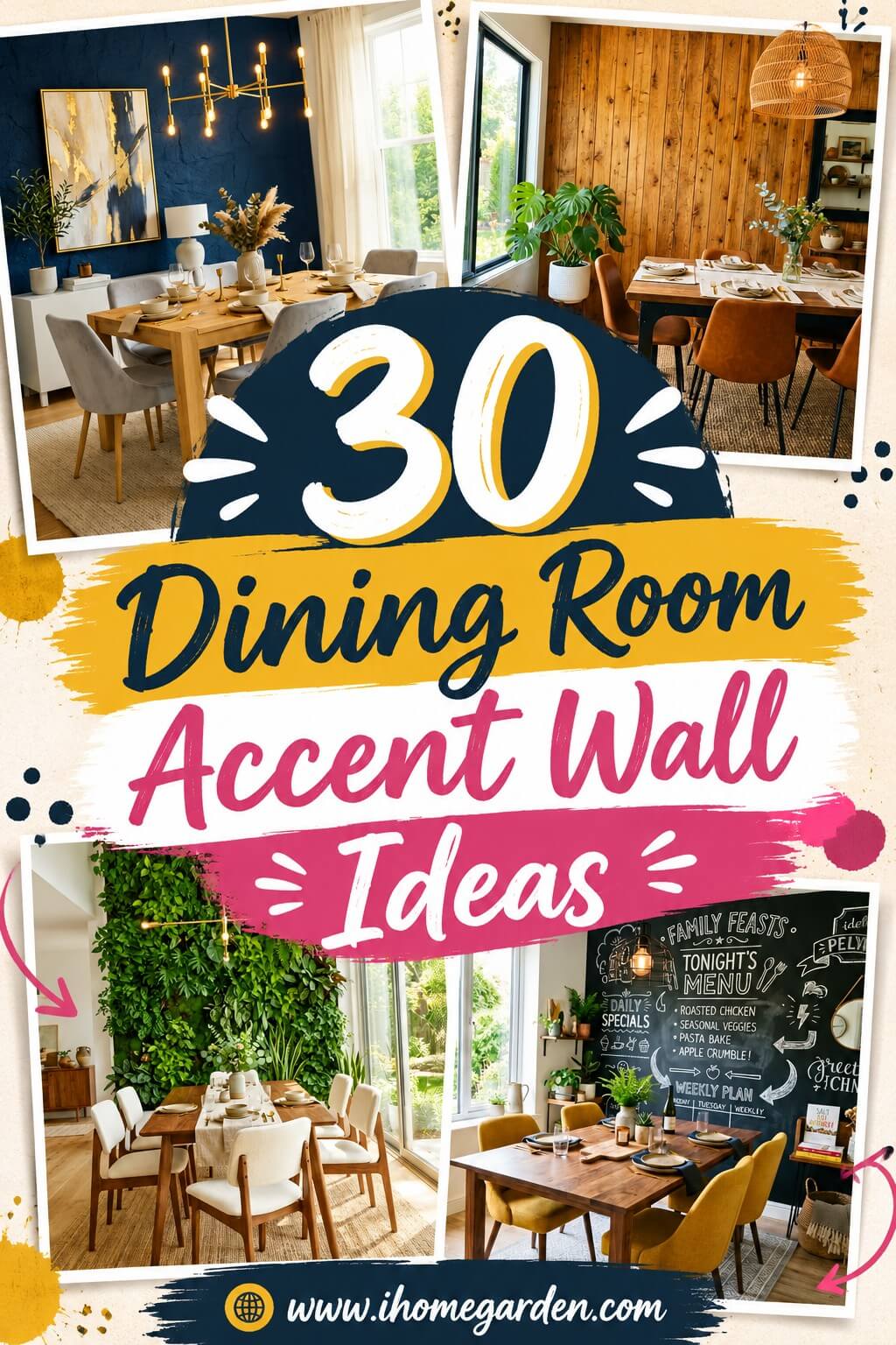 dining room accent wall ideas