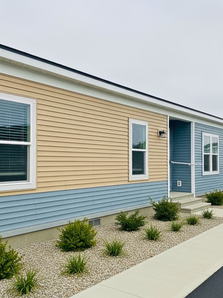 fiber cement siding low maintenance exterior option for mobile homes