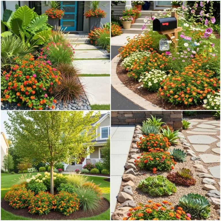 front yard lantana landscaping ideas