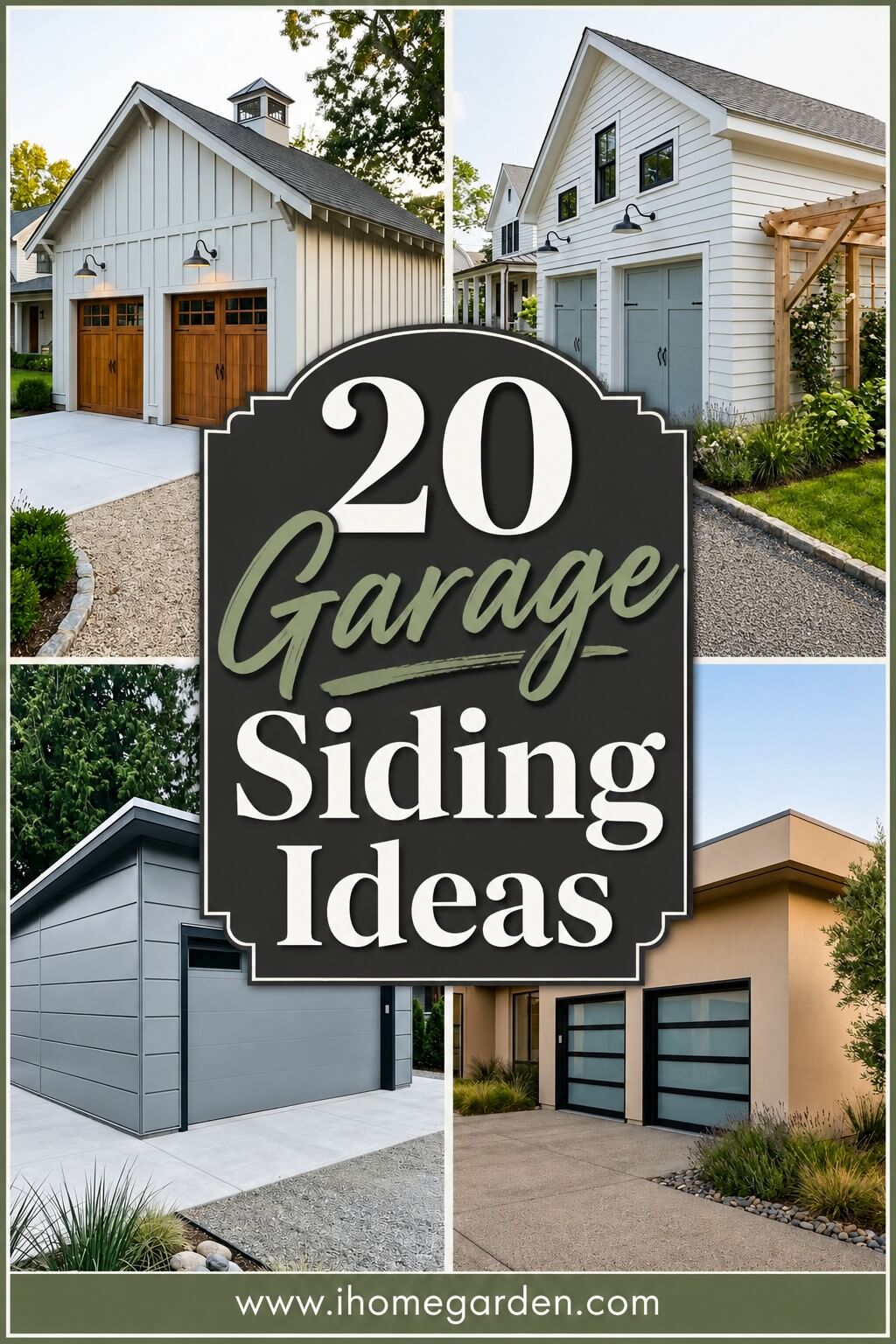 garage siding ideas