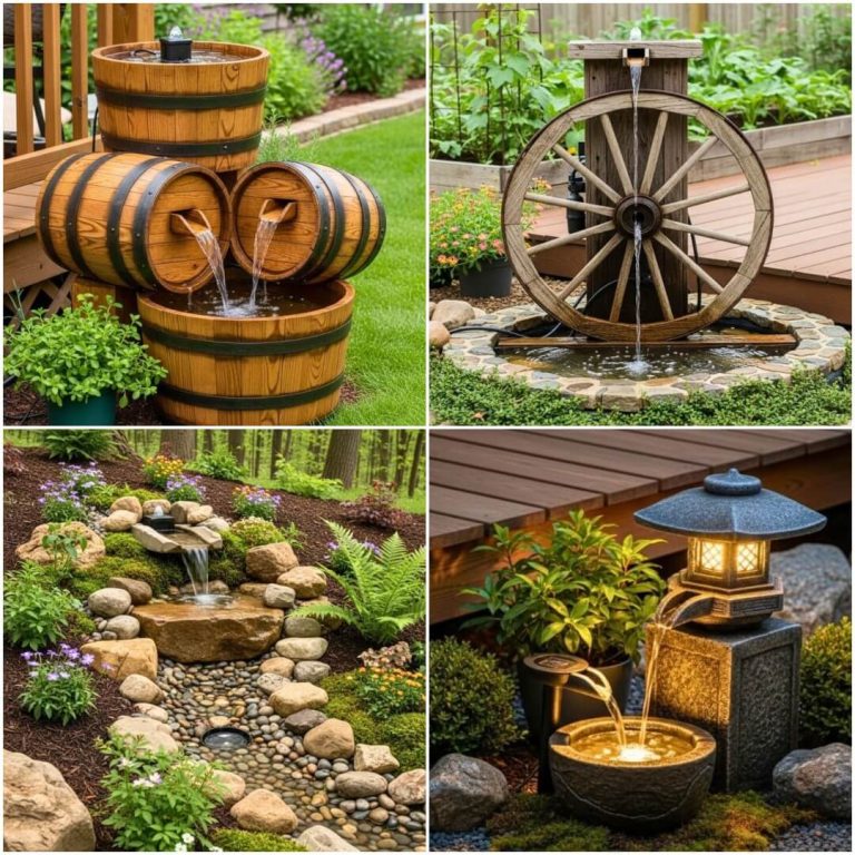 garden fountain ideas