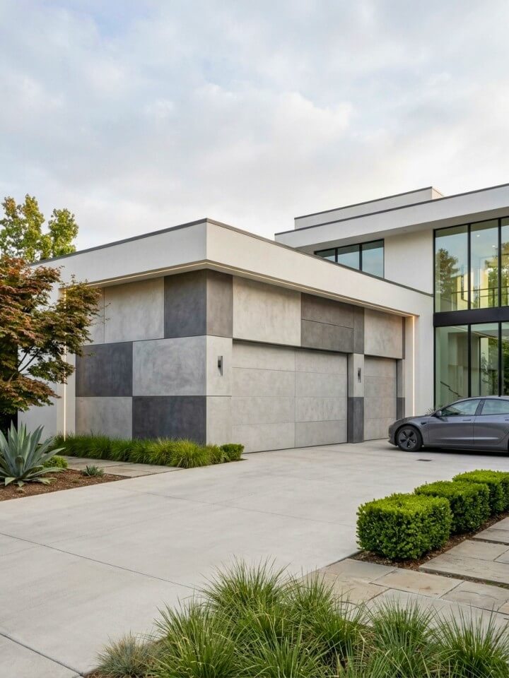 gfrc panels stone inspired modern facade