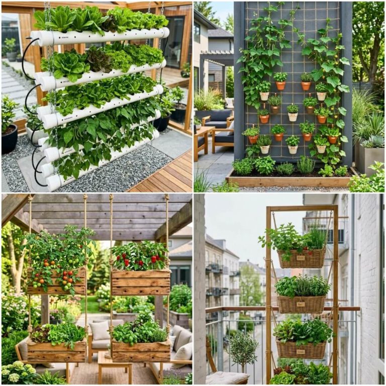 hanging vegetable garden ideas