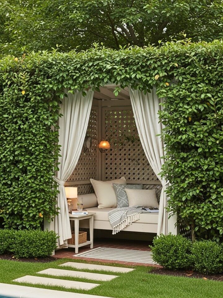hidden privacy pool cabana