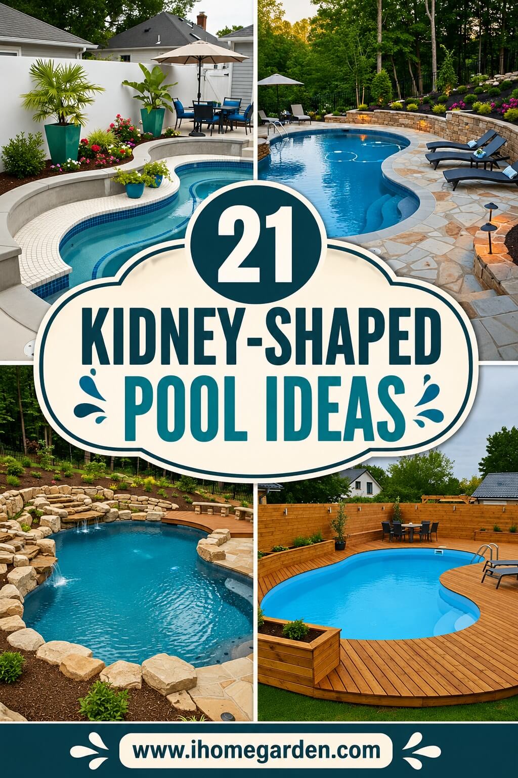 kidney shaped pool ideas