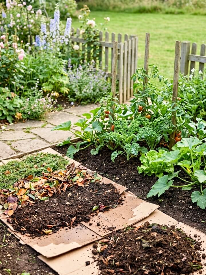 lasagna garden sheet mulching