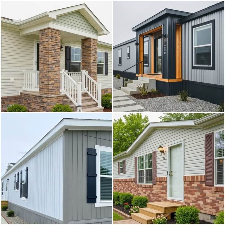 mobile home siding ideas
