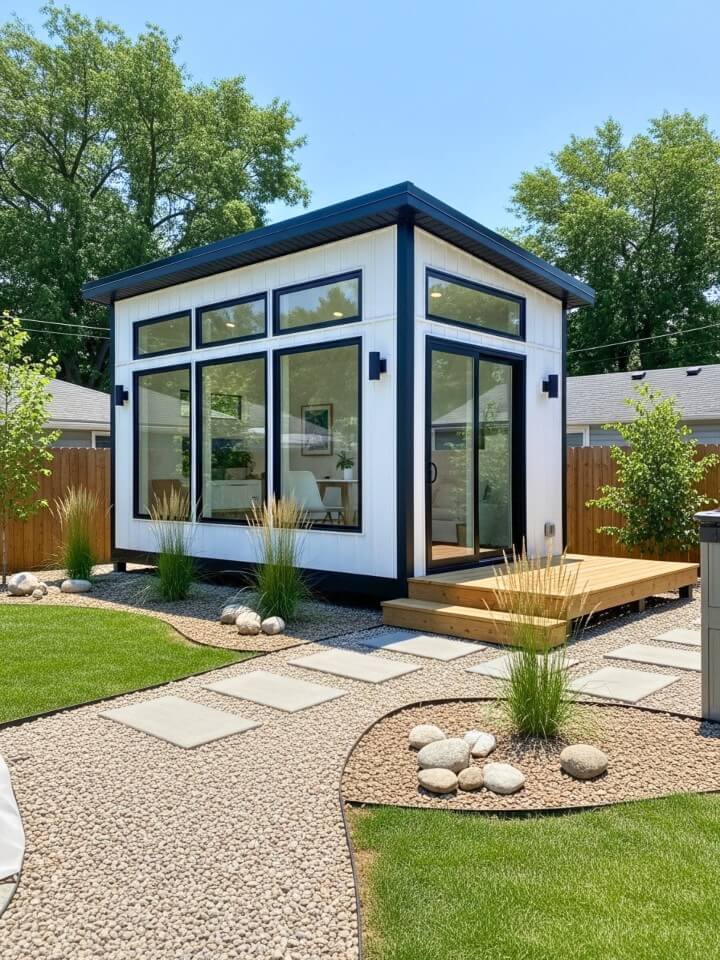 modern studio for work and creative hobbies